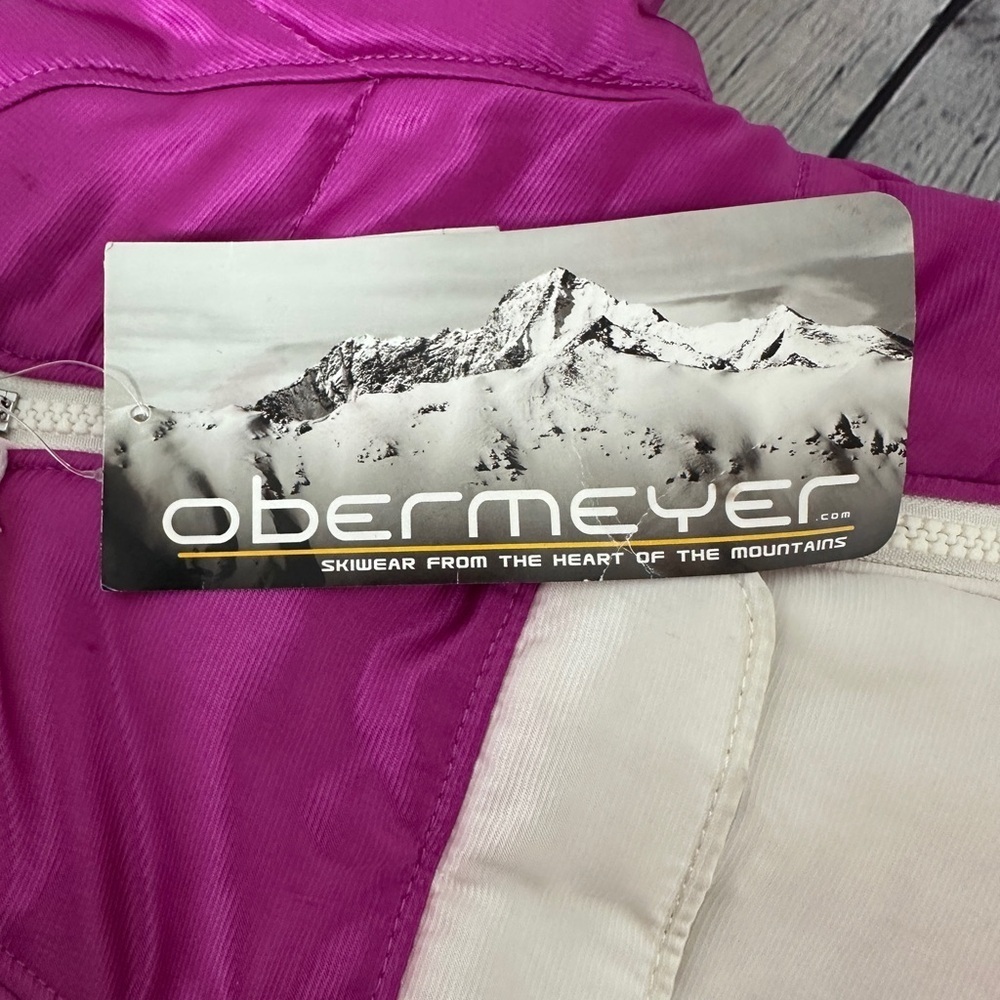 Obermeyer purple baby bunting snowsuit size 0-6 months - Picture 6 of 8